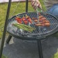 RedFire Schwenkgrill mit Dreibein und Feuerschale 50 cm Schwarz RedFire Schwenkgrill mit Dreibein und Feuerschale 50 cm Schwarz