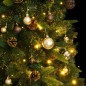 vidaXL Künstlicher Weihnachtsbaum Klappbar 300 LEDs & Kugeln 180 cm vidaXL Künstlicher Weihnachtsbaum Klappbar 300 LEDs & Kugeln 180 cm