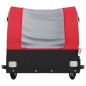 vidaXL Fahrradanhänger Schwarz und Rot 45 kg Eisen vidaXL Fahrradanhänger Schwarz und Rot 45 kg Eisen