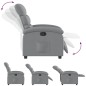 vidaXL Relaxsessel Hellgrau Stoff vidaXL Relaxsessel Hellgrau Stoff