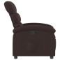 vidaXL Relaxsessel Dunkelbraun Stoff vidaXL Relaxsessel Dunkelbraun Stoff