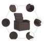 vidaXL Relaxsessel Dunkelbraun Stoff vidaXL Relaxsessel Dunkelbraun Stoff