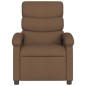 vidaXL Massagesessel Braun Stoff vidaXL Massagesessel Braun Stoff