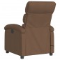 vidaXL Massagesessel Braun Stoff vidaXL Massagesessel Braun Stoff
