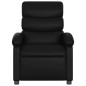 vidaXL Relaxsessel Schwarz Kunstleder vidaXL Relaxsessel Schwarz Kunstleder