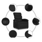 vidaXL Relaxsessel Schwarz Kunstleder vidaXL Relaxsessel Schwarz Kunstleder