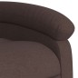 vidaXL Relaxsessel Dunkelbraun Stoff vidaXL Relaxsessel Dunkelbraun Stoff