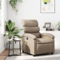 vidaXL Massagesessel Cappuccino-Braun Kunstleder vidaXL Massagesessel Cappuccino-Braun Kunstleder