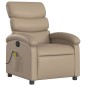 vidaXL Massagesessel Cappuccino-Braun Kunstleder vidaXL Massagesessel Cappuccino-Braun Kunstleder