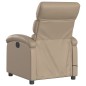 vidaXL Massagesessel Cappuccino-Braun Kunstleder vidaXL Massagesessel Cappuccino-Braun Kunstleder