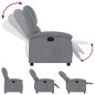 vidaXL Relaxsessel Hellgrau Stoff vidaXL Relaxsessel Hellgrau Stoff