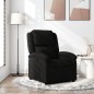 vidaXL Relaxsessel Schwarz Stoff vidaXL Relaxsessel Schwarz Stoff
