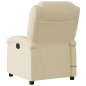 vidaXL Massagesessel Creme Stoff vidaXL Massagesessel Creme Stoff