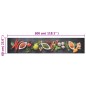 Küchenteppich Waschbar Gewürze 60x300 cm Samt Küchenteppich Waschbar Gewürze 60x300 cm Samt