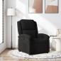 vidaXL Relaxsessel Schwarz Samt vidaXL Relaxsessel Schwarz Samt