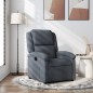 vidaXL Relaxsessel Dunkelgrau Samt vidaXL Relaxsessel Dunkelgrau Samt