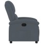 vidaXL Relaxsessel Dunkelgrau Samt vidaXL Relaxsessel Dunkelgrau Samt
