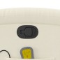 vidaXL Massagesessel Creme Samt vidaXL Massagesessel Creme Samt
