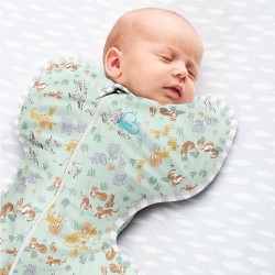 Love to Dream Baby Pucksack Swaddle Up Original Stufe 1 M Safarigrün