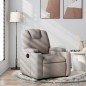 vidaXL Relaxsessel Taupe Stoff vidaXL Relaxsessel Taupe Stoff