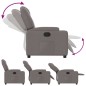 vidaXL Relaxsessel Taupe Stoff vidaXL Relaxsessel Taupe Stoff