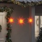 vidaXL LED-Weihnachtssterne 3 Stk. Faltbar Rot vidaXL LED-Weihnachtssterne 3 Stk. Faltbar Rot