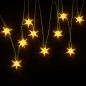 vidaXL LED-Weihnachtsstern mit 10 LEDs Gelb 10 cm vidaXL LED-Weihnachtsstern mit 10 LEDs Gelb 10 cm