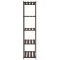 vidaXL Lagerregal mit 5 Böden Braun 80x38x170 cm Massivholz Kiefer vidaXL Lagerregal mit 5 Böden Braun 80x38x170 cm Massivholz Kiefer
