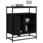 vidaXL Sideboard Schwarz 69x35x80 cm Holzwerkstoff vidaXL Sideboard Schwarz 69x35x80 cm Holzwerkstoff