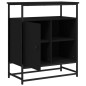 vidaXL Sideboard Schwarz 69x35x80 cm Holzwerkstoff vidaXL Sideboard Schwarz 69x35x80 cm Holzwerkstoff
