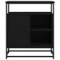 vidaXL Sideboard Schwarz 69x35x80 cm Holzwerkstoff vidaXL Sideboard Schwarz 69x35x80 cm Holzwerkstoff