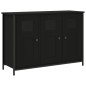 vidaXL Sideboard Schwarz 100x35x70 cm Holzwerkstoff vidaXL Sideboard Schwarz 100x35x70 cm Holzwerkstoff