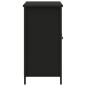 vidaXL Sideboard Schwarz 100x35x70 cm Holzwerkstoff vidaXL Sideboard Schwarz 100x35x70 cm Holzwerkstoff