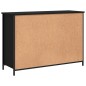 vidaXL Sideboard Schwarz 100x35x70 cm Holzwerkstoff vidaXL Sideboard Schwarz 100x35x70 cm Holzwerkstoff