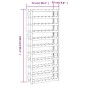 vidaXL Weinregal für 77 Flaschen Braun Massivholz Kiefer vidaXL Weinregal für 77 Flaschen Braun Massivholz Kiefer