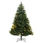 vidaXL Künstlicher Weihnachtsbaum Klappbar mit 300 LEDs 180 cm vidaXL Künstlicher Weihnachtsbaum Klappbar mit 300 LEDs 180 cm