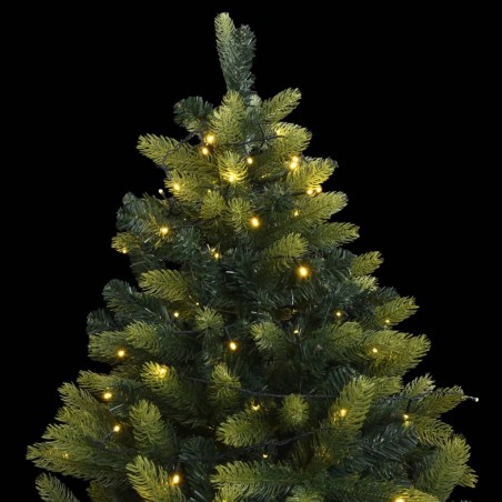 vidaXL Künstlicher Weihnachtsbaum Klappbar mit 300 LEDs 180 cm