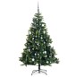 vidaXL Künstlicher Weihnachtsbaum Klappbar 300 LEDs & Kugeln 210 cm vidaXL Künstlicher Weihnachtsbaum Klappbar 300 LEDs & Kugeln 210 cm
