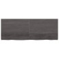 vidaXL Waschtischplatte Dunkelbraun 160x60x(2-4)cm Massivholz vidaXL Waschtischplatte Dunkelbraun 160x60x(2-4)cm Massivholz