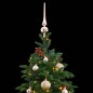 vidaXL Künstlicher Weihnachtsbaum Klappbar 300 LEDs & Kugeln 180 cm vidaXL Künstlicher Weihnachtsbaum Klappbar 300 LEDs & Kugeln 180 cm