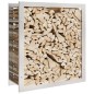 vidaXL Brennholzregal 80x28x86 cm Edelstahl vidaXL Brennholzregal 80x28x86 cm Edelstahl
