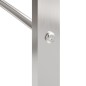 vidaXL Brennholzregal 80x28x86 cm Edelstahl vidaXL Brennholzregal 80x28x86 cm Edelstahl