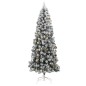 vidaXL Künstlicher Weihnachtsbaum Klappbar 300 LEDs & Kugeln 240 cm vidaXL Künstlicher Weihnachtsbaum Klappbar 300 LEDs & Kugeln 240 cm