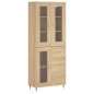 Highboard Sonoma-Eiche 69,5x34x180 cm Holzwerkstoff Highboard Sonoma-Eiche 69,5x34x180 cm Holzwerkstoff