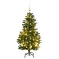 vidaXL Künstlicher Weihnachtsbaum Klappbar 150 LEDs & Kugeln 150 cm vidaXL Künstlicher Weihnachtsbaum Klappbar 150 LEDs & Kugeln 150 cm
