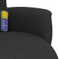 vidaXL Massagesessel mit Fußteil Schwarz Stoff vidaXL Massagesessel mit Fußteil Schwarz Stoff
