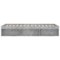 vidaXL Bettgestell Betongrau 90x190 cm vidaXL Bettgestell Betongrau 90x190 cm