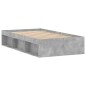 vidaXL Bettgestell Betongrau 90x190 cm vidaXL Bettgestell Betongrau 90x190 cm