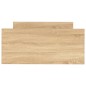 vidaXL Bettgestell Sonoma-Eiche 90x200 cm Holzwerkstoff vidaXL Bettgestell Sonoma-Eiche 90x200 cm Holzwerkstoff