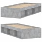 vidaXL Bettgestell Betongrau 75x190 cm vidaXL Bettgestell Betongrau 75x190 cm